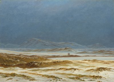 Northern Landscape, Spring, c.1825 (olja på duk) av Caspar David Friedrich