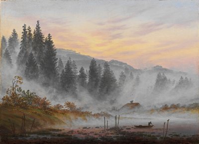 Tiderna på dygnet: Morgonen, 1821-1822 av Caspar David Friedrich
