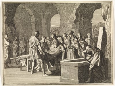 Jakobs begravning av Caspar Luyken