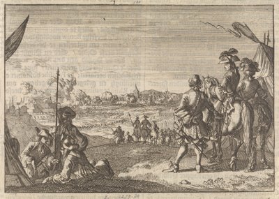 Intar Nijmegen av fransmännen, 1672 av Caspar Luyken