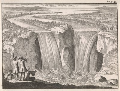 Niagarafallen av Caspar Luyken