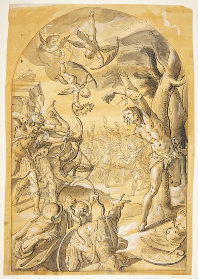 Sankt Sebastians martyrskap av Caspar Menneler