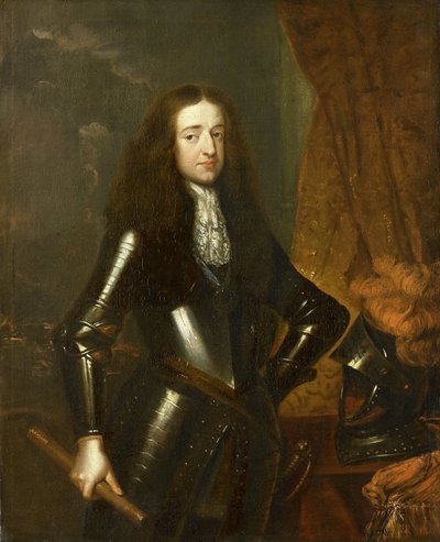 Porträtt av Willem III (1650-1702), prins av Orange och sedan 1689, kung av England av Caspar Netscher