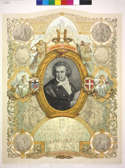 Ludwig van Beethoven av Casper Johann Nepomuk Scheuren
