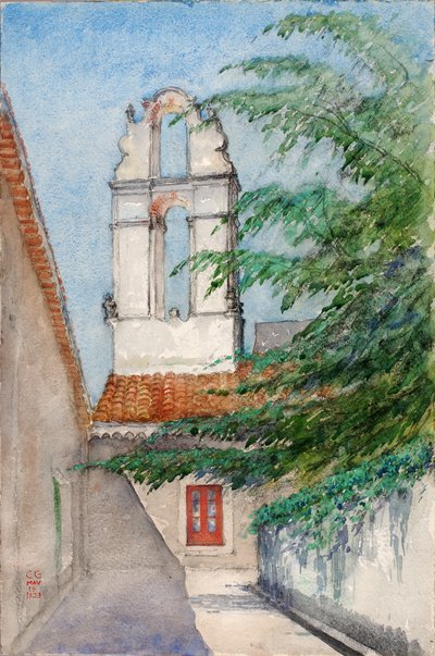 Klocktornet, Hotel San Dominico (Gamla klostret, Taormina, Sicilien) av Cass Gilbert