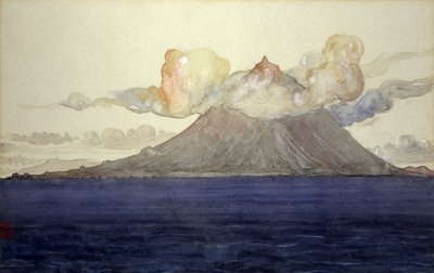 Mt. Pico, Azorerna, 1905. av Cass Gilbert