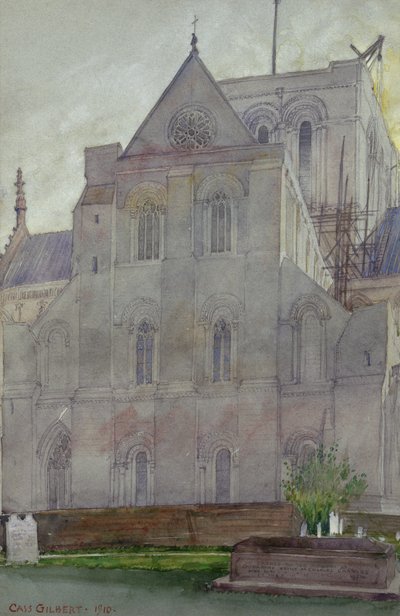 Norra transeptet, katedralen i Winchester, England av Cass Gilbert