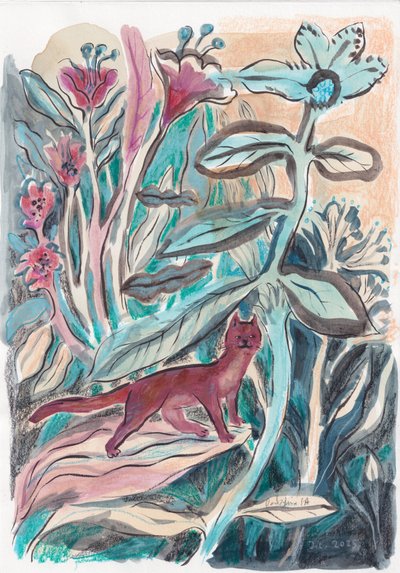 Den fantasifulla djungelkatten av Catalina Somolinos