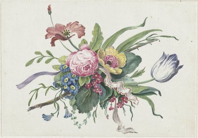 blomsterarrangemang av Catharina Wilhelmina Schweickhardt