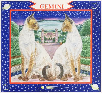 Gemini (wc på papper) av Catherine Bradbury