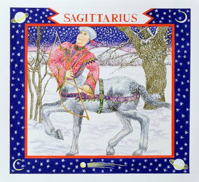 Skytten (wc på papper) av Catherine Bradbury