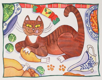 Julkatten och Turkiet av Cathy Baxter