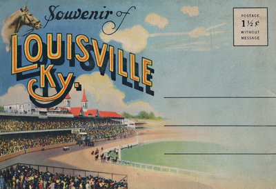 Souvenir från Louisville Ky., 1942 av Caufield and Shook