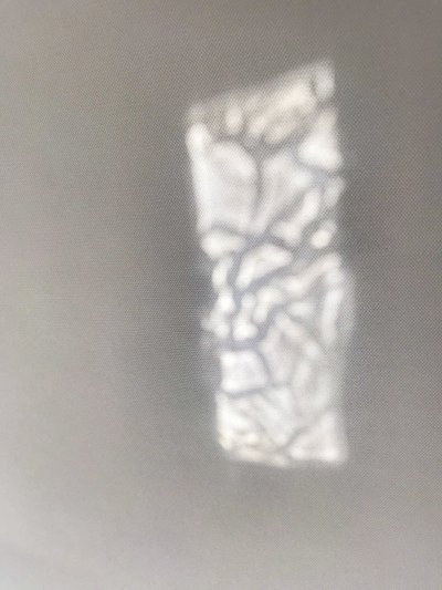 Komposition - Reflektioner, 2019 (foto) av Cécile Jamet