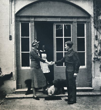 Adjö, soldat, Lycka till, soldat, 1941 av Cecil Beaton