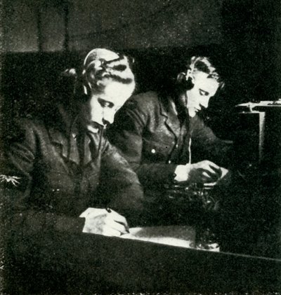 On Signals Duty, c1943. av Cecil Beaton