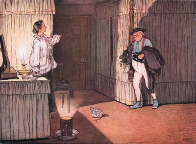 Jag litar på frun, återupptog Mr Pickwick, att min fläckfria karaktär och den hängivna respekt jag hyser för ditt kön av Cecil Charles Windsor Aldin