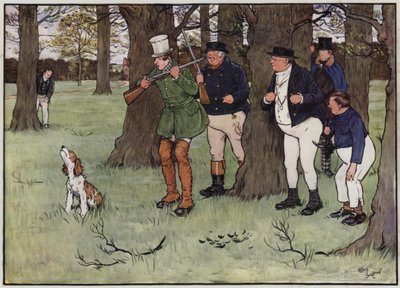 Illustration till The Pickwick Papers av Cecil Aldin av Cecil Charles Windsor Aldin