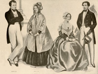 Kläder från 1836-1847, 1907, 1937. av Cecil W. Trout
