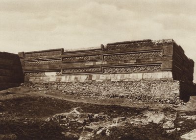 Mexiko: Ruinerna av Mitla, Oaxaca State (s/v foto) av Cecile Seler Sachs