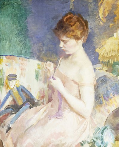Att klä dockor av Cecilia Beaux