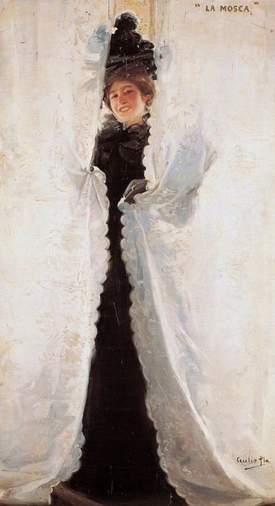 Mosca. Målning av Cecilio Pla Gallardo (1860-1934), olja på duk, cirka 1897. Saint Pie Fine Arts Museum. Valencia, Spanien. av Cecilio Pla Gallardo
