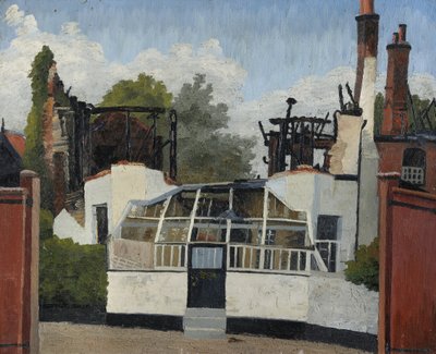 Sliten skola, Dedham av Cedric Morris