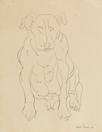 Nancy Morris tjurhund av Cedric Morris