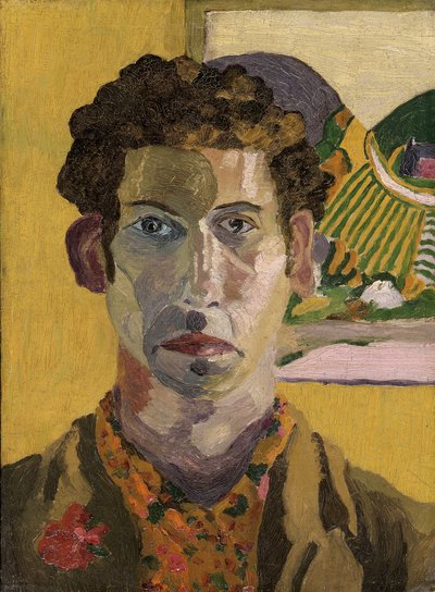 Självporträtt av Cedric Morris