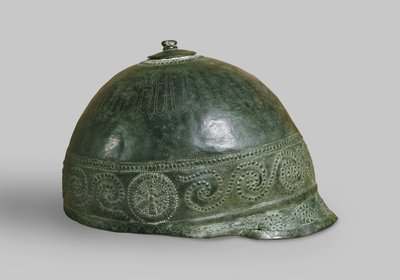 Hjälm, italiensk-keltisk, 300-talet f.Kr. (brons) av Celtic