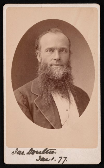 Porträtt av James Doulton, 1877. av Centennial Photographic Company