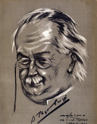 David Lloyd George (1863-1945), brittisk politiker. Tecknad av Cesare Musacchio (född 1882) av Cesare Annibale Musacchio