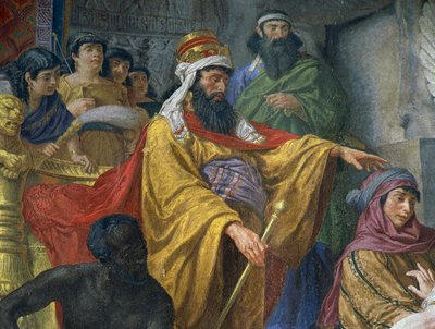 Kung Ahasveros av Persien av Cesare Mariani