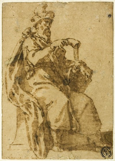Samuel Enthroned av Cesare Nebbia