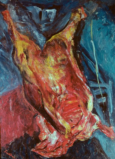 Nötkadaver av Chaim Soutine