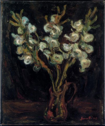 Blå gladioler av Chaim Soutine