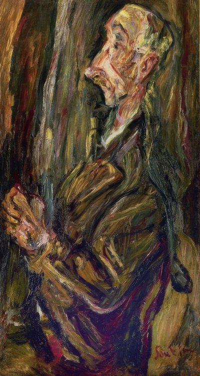 MAN I BÖN - 1900-TALET - FRANSK EXPRESSIONISM av Chaim Soutine