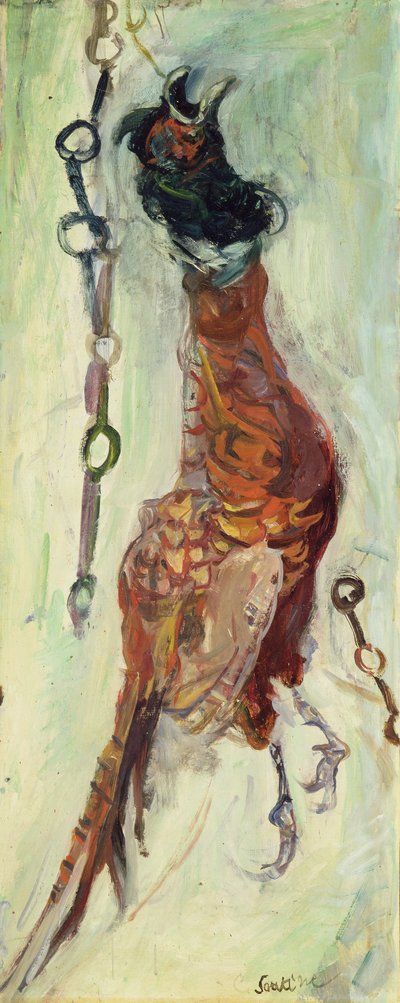 Hanging Pheasant, c.1925-30 (olja på duk) av Chaim Soutine