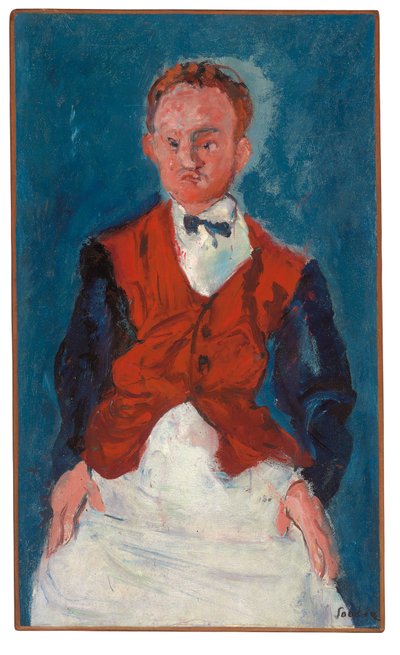 Hotel Boy, ca 1927 av Chaim Soutine