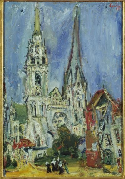 Chartres katedral av Chaim Soutine