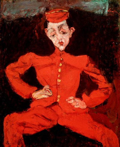 Le Groom-målning av Chaim Soutine (1894-1944) av Chaim Soutine
