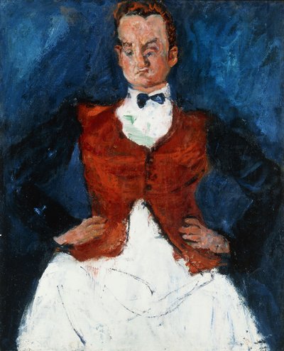 Maitre D; Butlern, ca 1927 av Chaim Soutine