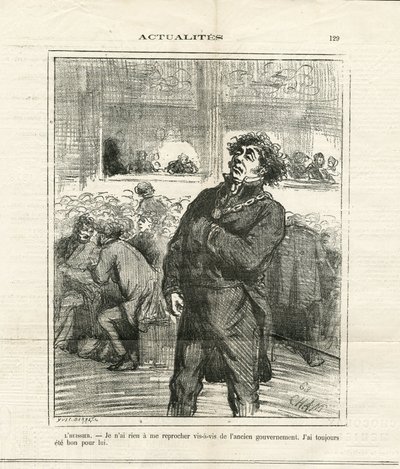 Illustration av Cham (1819-1879) i Le Charivari av Amédée de Noé