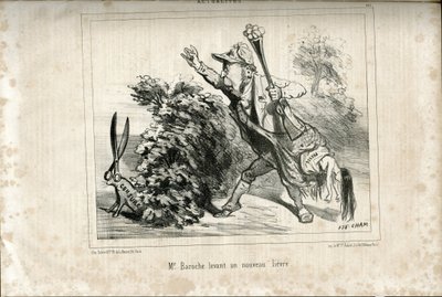 Illustration av Cham (1819-1879) i Le Charivari av Amédée de Noé