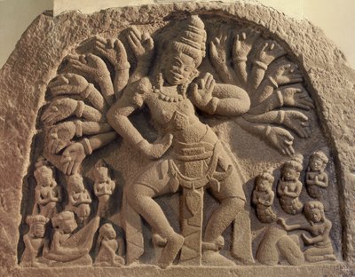Dansar sextonarmad Shiva av Cham School