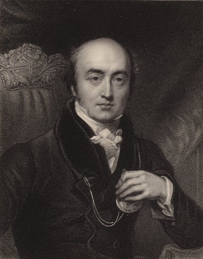 Sir Thomas Lawrence (gravyr) av Charles (after) Landseer