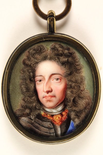 William III (akvarell på veläng) av Charles (attr.to) Boit