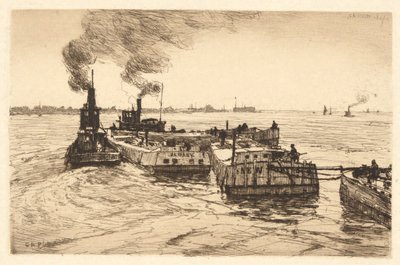 Kanalbåtar och bogserbåtar av Charles A. Platt