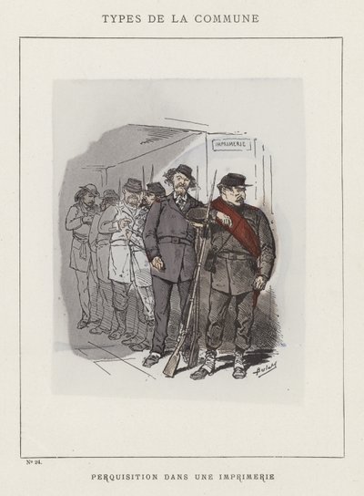 Sökning efter ett tryckeri av Charles Albert d Arnoux Bertall