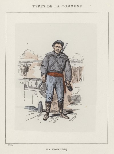 En pekare av Charles Albert d Arnoux Bertall